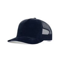 Gorra Trucker de Pana de Alta Calidad 930 Mesh con Logotipo Personalizado, Diseño de 5 Paneles, Detalle de Cuerda, Moda Deportiva, Ciclismo, Aire Libre, Playa, Casual