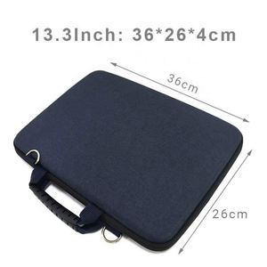 กระเป๋าใส่แล็ปท็อปขนาด 14 นิ้ว แบบพกพา ทนทาน ทำจากวัสดุ EVA ดีไซน์ธุรกิจ  กระเป๋าแข็งแบบสะพายข้าง  ป้องกันการกระแทก - Product Image 6