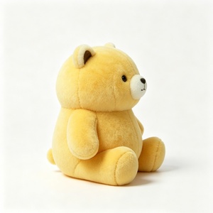 Ours en peluche jaune personnalisé, ours en peluche rembourré, ours en peluche gourmand, jouet ours miel - Product Image 3