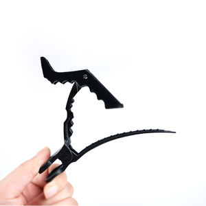 Nuevo Salón al por mayor de plástico de <span class=keywords><strong>cocodrilo</strong></span> Horquillas para el cabello de las mujeres pinzas para el cabello para el uso de <span class=keywords><strong>Barber</strong></span>ía para La <span class=keywords><strong>barber</strong></span>ía - Product Image 2