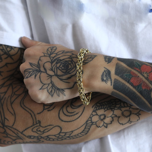 Vintage 7mm di spessore in acciaio inox <span class=keywords><strong>Marina</strong></span> maglia braccialetti mai sbiadire Hip Hop alla moda feste di nozze <span class=keywords><strong>gioielli</strong></span> - Product Image 5