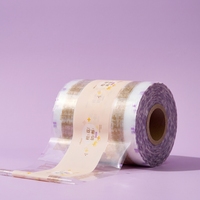 Film d'emballage personnalisé en rouleau, film plastique laminé imprimé pour l'emballage alimentaire, les collations, le café, l'emballage automobile