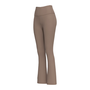 Leggings Lunghi da Donna a Vita Alta con Elastico, Traspiranti e ad Asciugatura Rapida, per <span class=keywords><strong>Sport</strong></span>, Pilates, Fitness e Yoga - Product Image 1