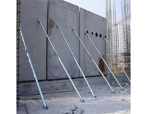 Échafaudages réglables de conception moderne de 3 m à 5 m, étais en acier, poussée-tirage et galvanisés-peints pour les supports de <span class=keywords><strong>plancher</strong></span> de construction - Product Image 1