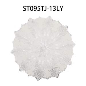 2025 boda respetuoso con el medio ambiente Multicolor PVC cuero Artificial Decoración de mesa posavasos drenaje y juego de alfombrillas para eventos de boda - Product Image 2