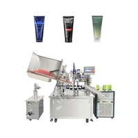Machine de remplissage et de scellage de tubes de soins de la peau ou machine de remplissage et de scellage de tubes d'ampoules scellant en plastique