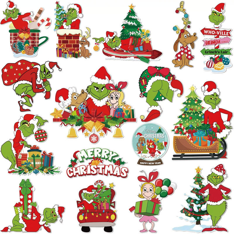 Aimants de réfrigérateur de Noël personnalisés