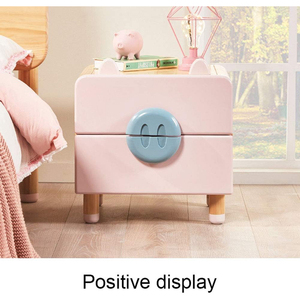 Comodini per Bambini con Disegni Animati, <span class=keywords><strong>Comodino</strong></span> in Legno con Cassetto per Cameretta e Sala Giochi - Product Image 3