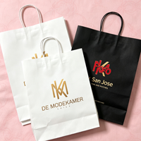 Fabrik Individuell Bedruckte Einkaufs- und Geschenktüten für Kleidung, Schuhe, Tee, Kaffee, Lebensmittel, Takeaway-Papiertüten mit Unterstützung für Kleine Mindestbestellmengen