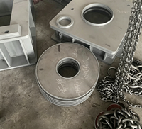 Plaque de connexion d'axe robuste OEM |   Plaque de montage en acier usinée CNC