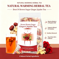 Sachets de thé aux fleurs OEM ODM 200g 10g 20 paquets – Élimine le froid, réchauffe l'estomac, active le sang, régule les règles, nourrit le Qi et le sang
