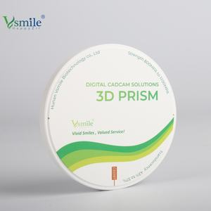 Vsmile CAD CAM 3D multilapis zirkonia zirkonia blok keramik blok cakram kosong untuk pemrosesan gigi tiruan - Product Image 1