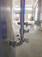 Cuve de fermentation 500L en acier inoxydable 304 avec système de contrôle PID et enveloppe de refroidissement alvéolée pour équipement de brassage de bière en promotion