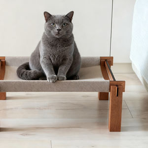 Kattenhangmat Bed Houten Kat Schommelstoel Klein Kat & Hond Meubelbed - Product Image 4