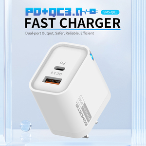 Nhà Cung cấp nhà máy cargador 20W celular điện thoại di động sạc EU chúng tôi phổ tường Adapter cho iPhone 17 16 sạc OEM phụ kiện - Product Image 2