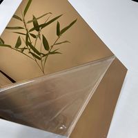 Plaque acrylique miroir PMMA sur mesure 4x8 pieds
