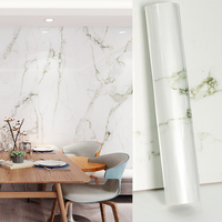 1,2 m * 3M PVC Flexible pared azulejos pegatina PET papel tapiz autoadhesivo diseño moderno para decoración de interiores función impermeable