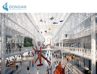 Centre culturel et artistique en structure acier professionnelle, structure stable et sûre pour les théâtres et lieux artistiques