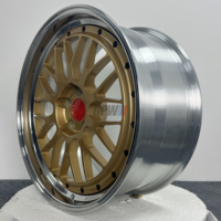 Jantes forgées GPW en 2 parties, personnalisées 5x120 5x112 5x114.3 5x130, légères en 6061 T6, pour voitures particulières Benz Audi RS5 S5 BMW M4 M3