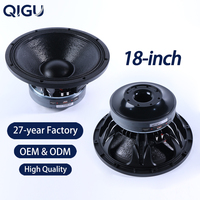 Système de haut-parleurs de ligne active pour extérieur bQP18-056, enceintes 18 pouces, équipement audio, bobine vocale 152 mm, subwoofer passif, système de sonorisation.