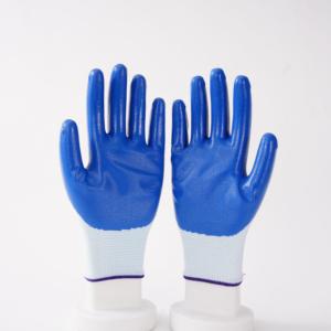 Prix d'usine <span class=keywords><strong>Gants</strong></span> <span class=keywords><strong>en</strong></span> <span class=keywords><strong>vinyle</strong></span> Examen sans poudre Bleu Taille M Gant enduit de <span class=keywords><strong>nitrile</strong></span> - Product Image 6