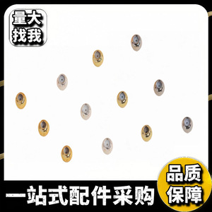 Separadores de Cadena DIY de Silicona con Rueda Plana y Ajuste de Posicionamiento, Chapados en Oro de 18K, Cobre, Blanco, KKC, Oro Rosa, Ovalados, al Vacío - Product Image 5