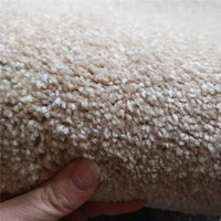 Tapis d'intérieur moelleux moderne pour la maison, tapis à poils longs, tapis shaggy, fabriqué à la machine, poils coupés, pour le salon, tapis de mur à mur