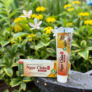 Pasta Dental NGOC CHAU con Sabor Herbal Natural para Adultos, Uso Doméstico, Tamaño Regular, Limpieza Básica Suave, Cuidado Bucal Diario, Aliento Fresco - Product Image 1