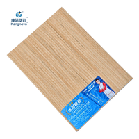 Vente directe usine : Panneau de meuble de cuisine en MDF mélaminé, grain de bois, placage bois, brillant, 1220x2440mm, 12mm, 16mm, 18mm, panneau de fibres.