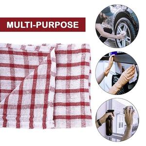 Soft And Absorbent CheckMate Kitchen Towels Multicolour Napkin Set <b>Crafted</b> For Versatile Kitchen Use And <b>Eye</b> Catching Design - Product Image 4