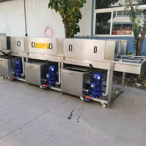 Industrielle automatische Edelstahl elektrische Dampf Kunststoff korb Einkaufs korb Umsatz Korb Tablett Reinigung Waschmaschine - Product Image 4