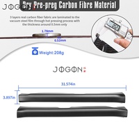 Protection de seuil de porte en fibre de carbone véritable pour Toyota GR Yaris 2025+ – Plaque de protection anti-rayures pour seuil de porte, accessoires intérieurs