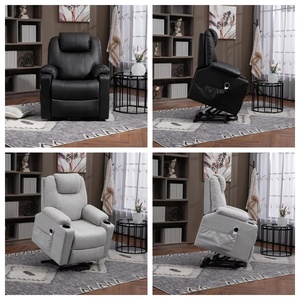 Silla reclinable elevadora médica eléctrica de cuero Pu con masaje y calor para pacientes ancianos y discapacitados en talleres - Product Image 1