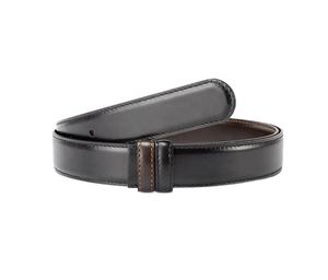 <span class=keywords><strong>Ceinture</strong></span> en cuir véritable unisexe, 5-29mm, en cuir véritable, excellente qualité, deux couleurs, Double face, pour hommes - Product Image 3