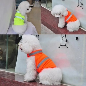2025 NEW Pet <b>Dog</b> Breathable Vest <b>Clothes</b> Fluorescent <b>Dog</b> <b>Clothes</b> Night Reflective Safety Clothing - Product Image 5