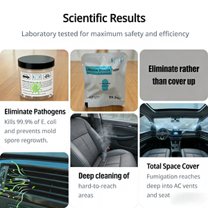 Ambientador para Auto, Eliminador de Olores a Humo, Eliminador de Olores para Interiores del Hogar, Tabletas Desodorantes para Auto - Product Image 5