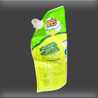 Sac en plastique Doypack personnalisé, imprimé en couleur, durable, pour emballer la lessive en poudre