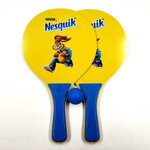 300382 <span class=keywords><strong>raquette</strong></span> de plage en bois - Product Image 1