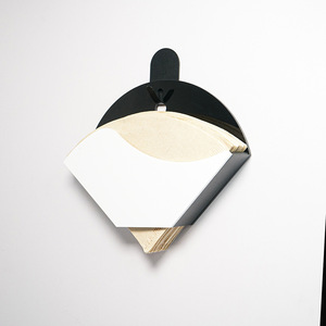 Support mural pour filtre à café en acrylique, design moderne et simple, noir et blanc, modèle Y231143 - Product Image 1