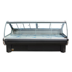 Vitrine Réfrigérée Commerciale à Porte Vitrée Courbe pour Aliments Cuisinés - Product Image 3