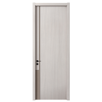 Portes intérieures en bois au design moderne et professionnel, avec panneau en mélamine, taille personnalisée pour une sécurité accrue