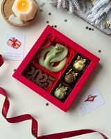 Boîte de luxe Dubaï pour emballage de chocolats, boîte à fenêtre pour chocolats, boîte cadeau magnétique pour l'affichage de barres chocolatées