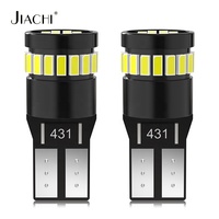 Jiachi usine W5W 194 168 W5W Offres Spéciales T10 pour voiture LED ampoule lumières Canbus aucune erreur intérieur coffre dôme lampe 3014 puce 24SMD 12V