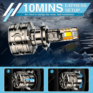 Siêu công suất cao 300W Y28 <span class=keywords><strong>Led</strong></span> Đèn Pha phổ biến nhất phổ dẫn đèn cho xe ô tô CANBUS H4 H11 9005 9006 9012 H1 <span class=keywords><strong>H7</strong></span> 6000K - Product Image 4