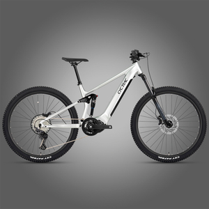 Bicicleta de Montaña EM6 WHEELTOP con Doble Suspensión, Motor Central de 500W, 12 Velocidades, Batería de Litio de 48V, Sistema Hidráulico ROCKSHOX - Product Image 1