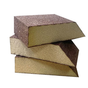 Penjualan langsung pabrik spons abrasif blok spons amplas ajaib spons pengamplasan busa 2 sisi - Product Image 1