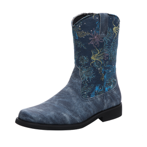 Botas Vaqueras Occidentales Modernas y Populares para Mujer y Hombre, Cierre Deslizante, Comodidad de Verano, Botas de Tobillo Originales - Product Image 6