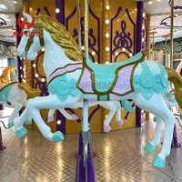 Manèges de style européen de luxe pour enfants et familles, manège à chevaux de 24 places pour intérieur/extérieur, idéal pour les centres commerciaux