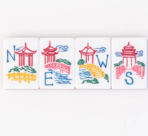 Jeu de Mahjong Portable Pliable de Luxe en Acrylique Vert Émeraude à 4 Couches, Composite Premium pour 4 Joueurs, <span class=keywords><strong>Poker</strong></span> - Product Image 6
