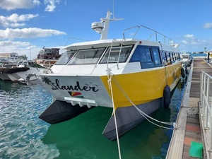 Catamaran à moteur en aluminium de 74 places, 55 pieds (16,6 m), taxi fluvial, bateau-<span class=keywords><strong>bus</strong></span>, ferry touristique à grande vitesse, bateau de transport de passagers à vendre - Product Image 2